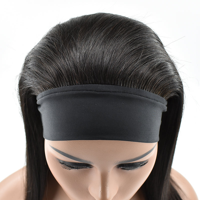 HiArt Hair Virgin Deep Wave Human Hair Band Wig Fast Shipping