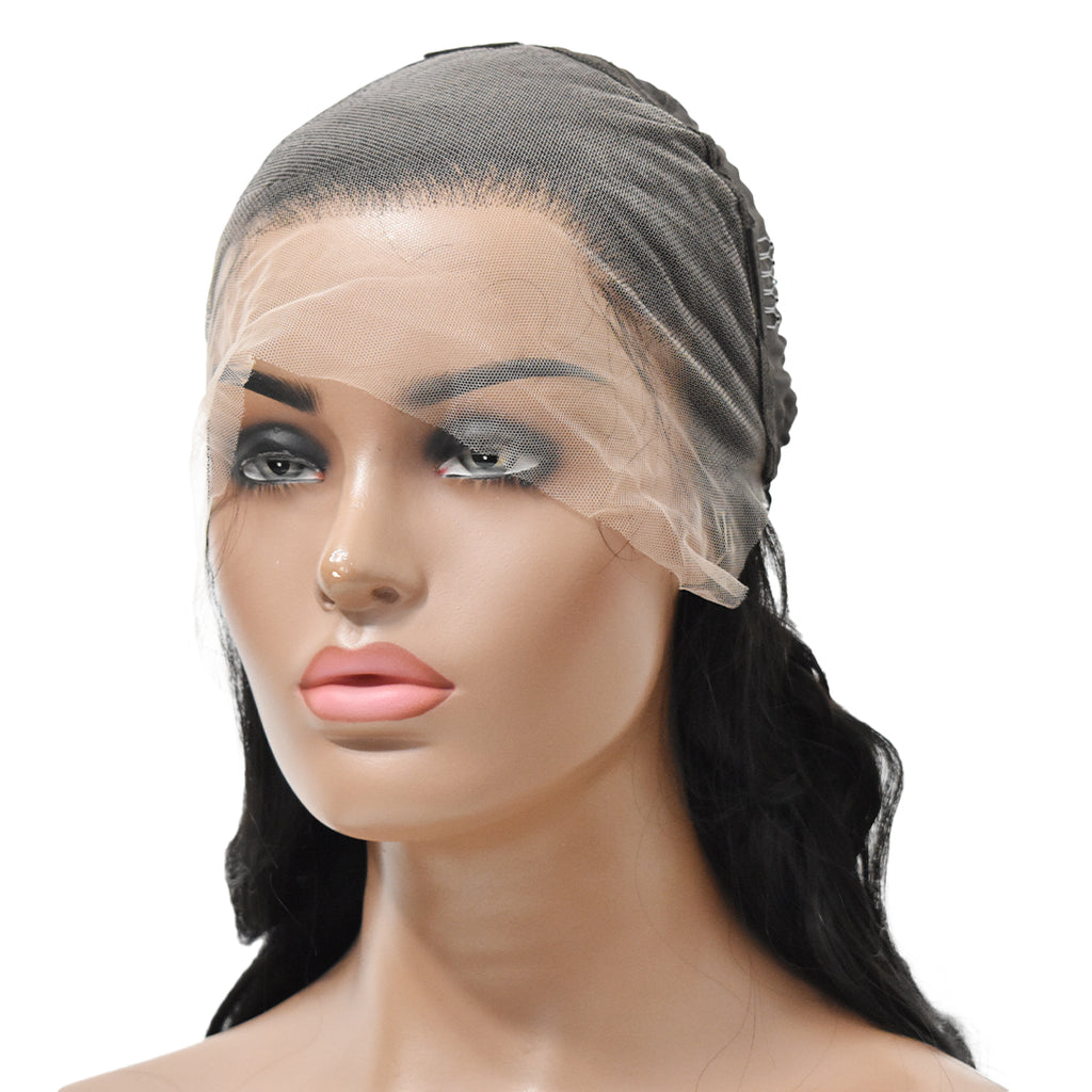 HiArt Hair Virgin Deep Wave Human Hair 13x4 Transparent Lace Wig Fast Shipping