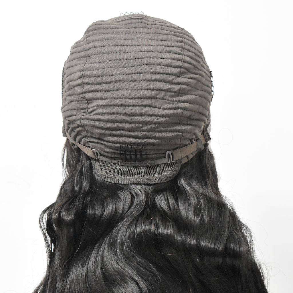 HiArt Hair Virgin Deep Wave Human Hair 13x4 Transparent Lace Wig Fast Shipping