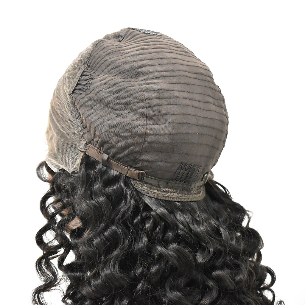 HiArt Hair Virgin Water Wave Human Hair 13x6 HD Lace 200% High Density Wig Fast Shipping