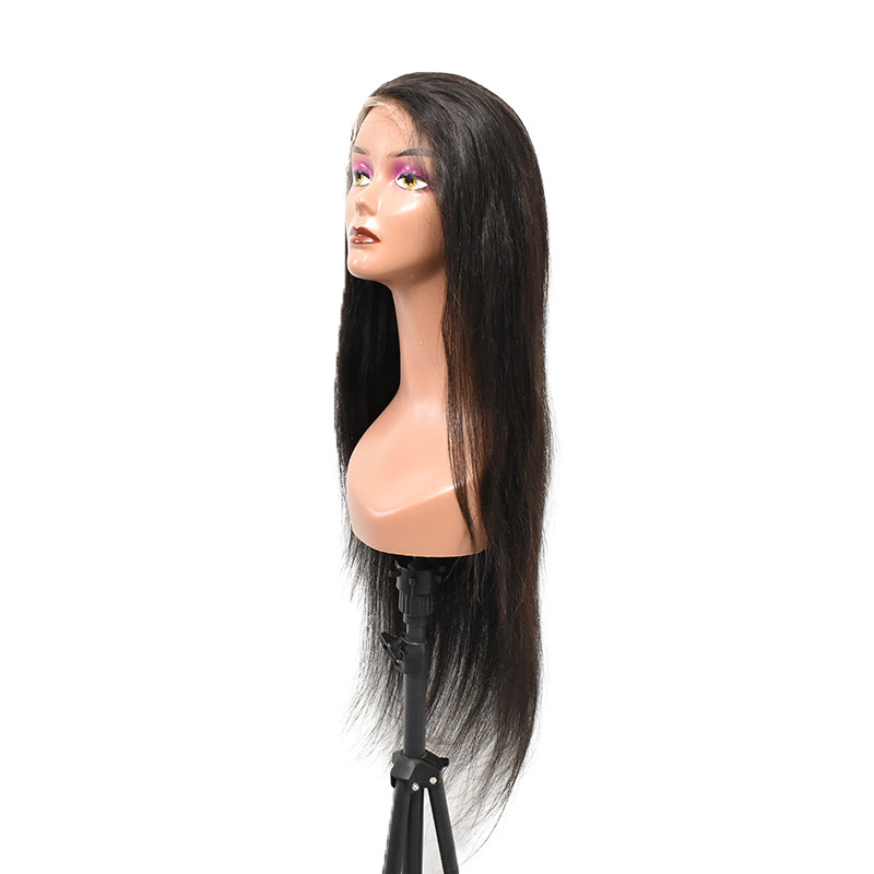 HiArt Hair Virgin Straight Human Hair 13x4 HD Lace Wig Fast Shipping