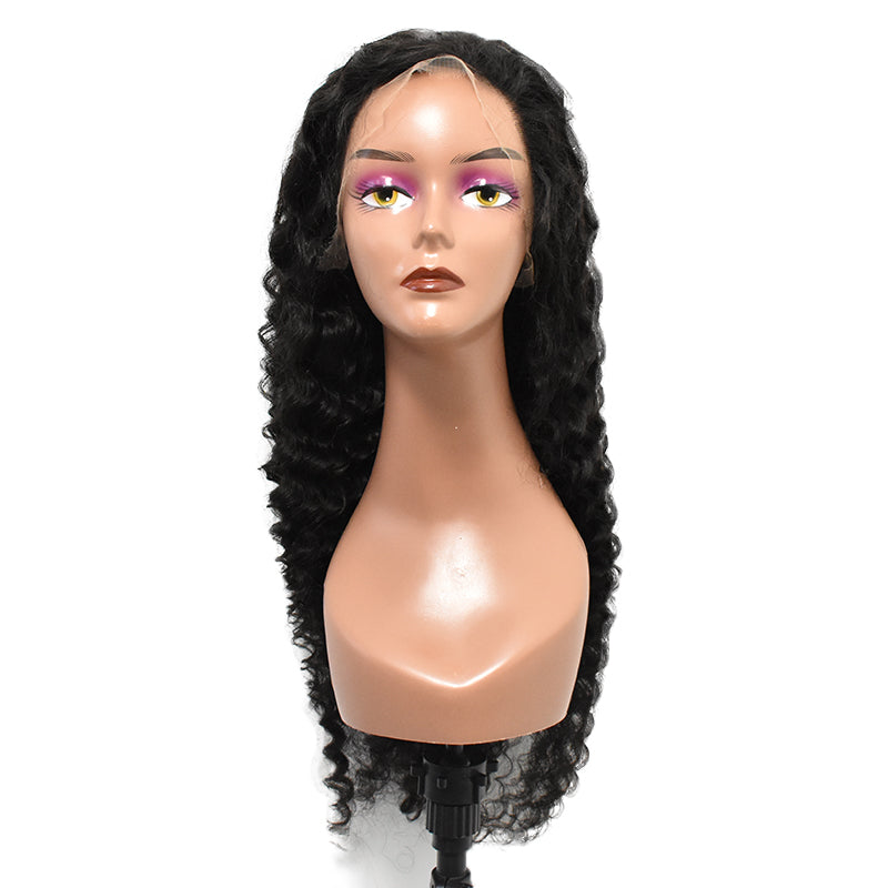 HiArt Hair Virgin Deep Wave Human Hair 13x4 HD Lace Wig Fast Shipping