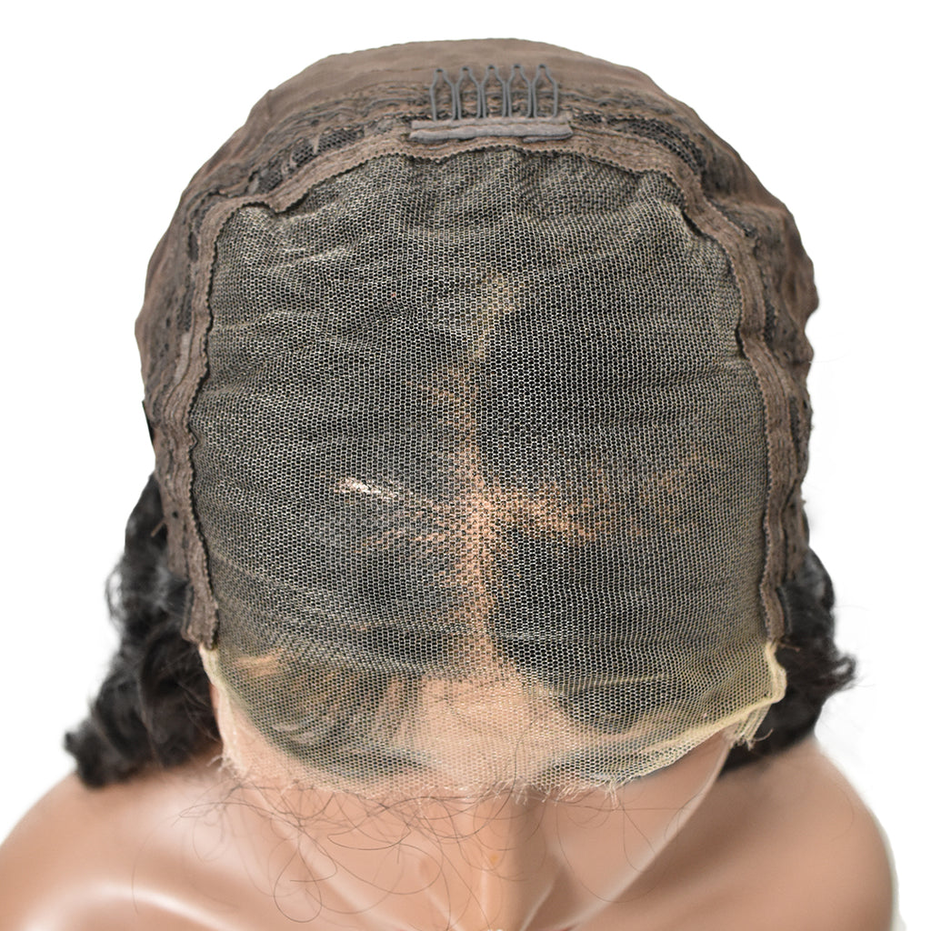 HiArt Hair Virgin Deep Wave Human Hair 5x5 HD Lace Wig Fast Shipping
