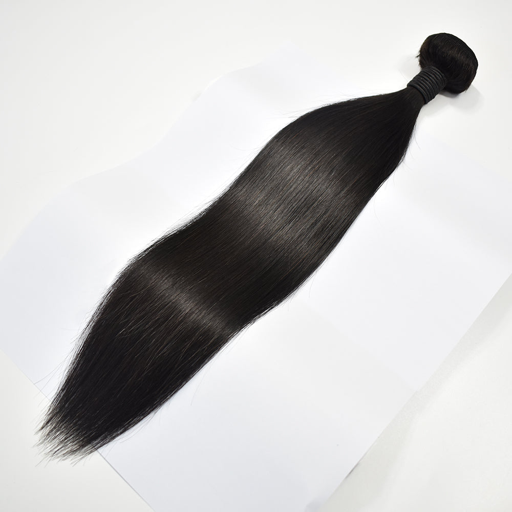 HiArt Hair 中等幅度发帘 Straight Hair Weaving Human Hair Bundles Fast Shipping