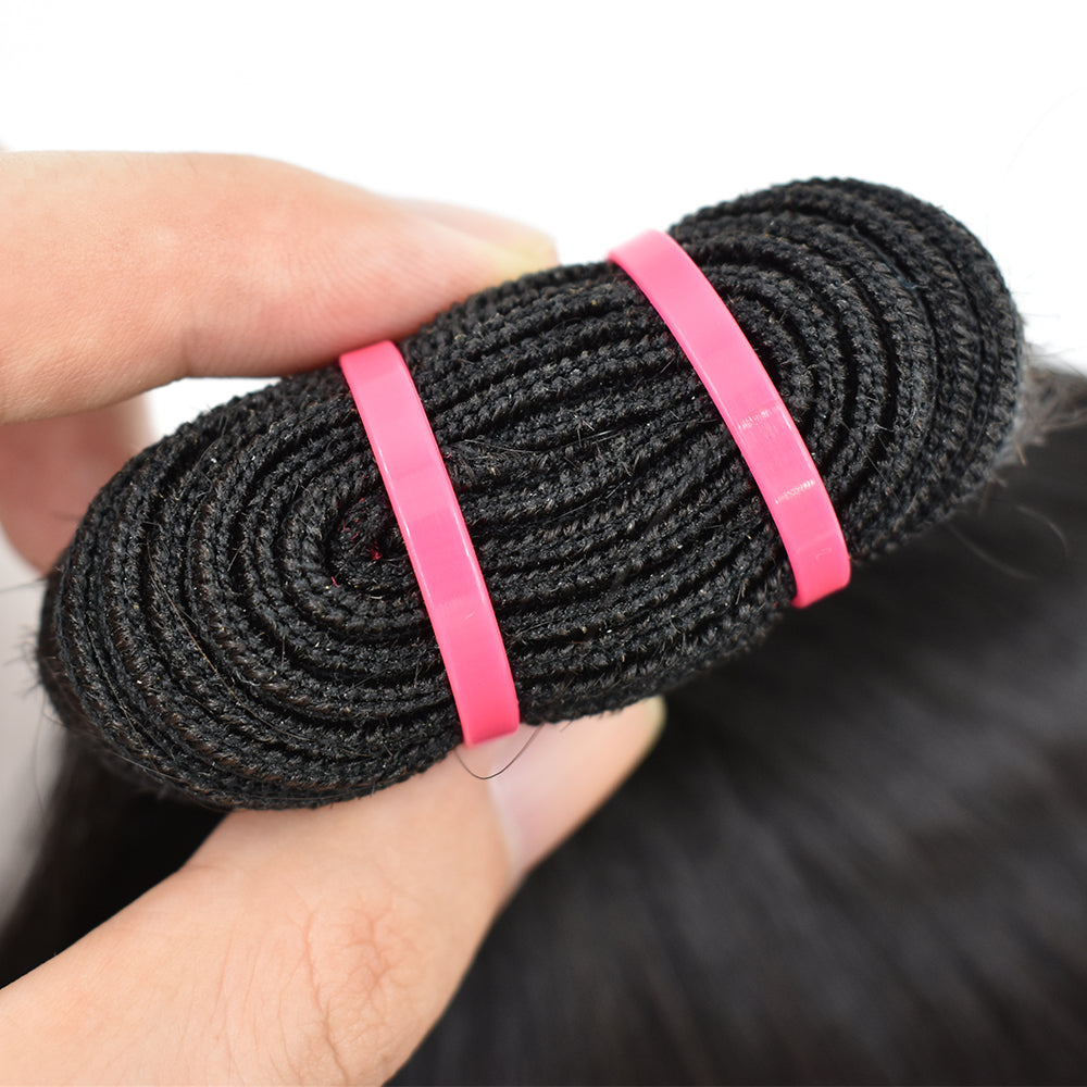 HiArt Hair Virgin Indian Raw Straight Hair Weaving Human Hair Bundles Fast Shipping
