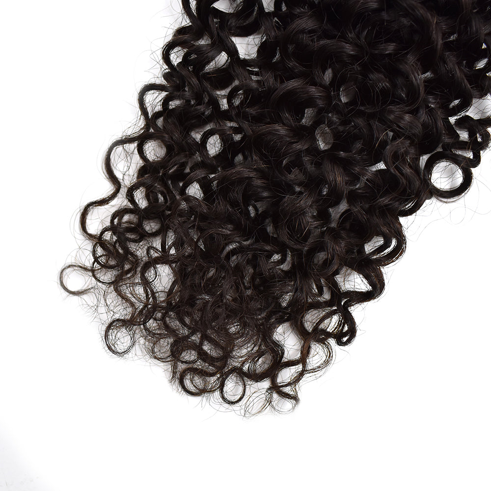 HiArt Hair Virgin Indian Raw Curly Hair Weaving Human Hair Bundles Fast Shipping