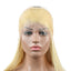 HiArt Hair Virgin Blonde Color 613 Straight Human Hair 13x4 HD Lace Wig Fast Shipping