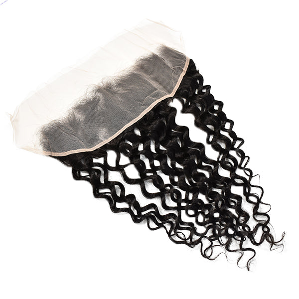 HiArt Hair Virgin Water Wave Human Hair 13x4 Transparent Lace Frontal Fast Shipping