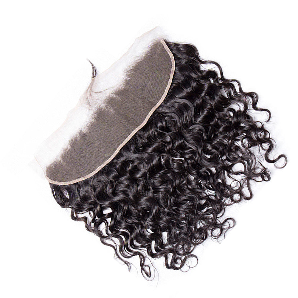 HiArt Hair Virgin Water Wave Human Hair 13x4 HD Lace Frontal Fast Shipping