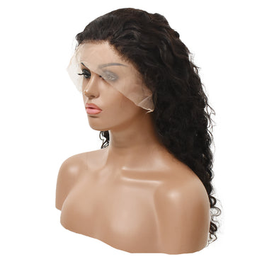 HiArt Hair Virgin Water Wave Human Hair 13x4 Transparent Lace Wig Fast Shipping