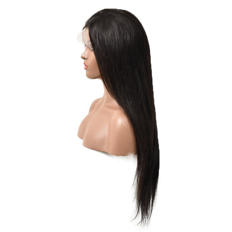 HiArt Hair Virgin Straight Human Hair 13x6 HD Lace 200% High Density Wig Fast Shipping