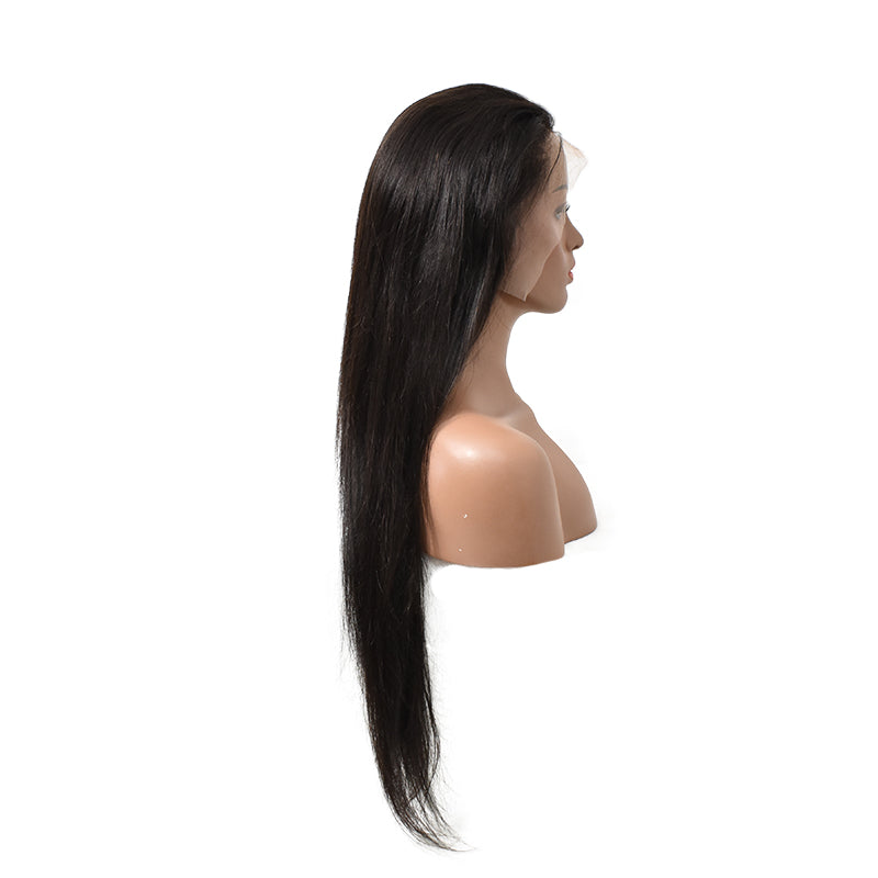 HiArt Hair Virgin Straight Human Hair 13x6 Transparent Lace Wig Fast Shipping