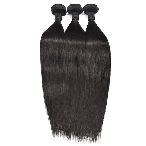 HiArt Hair Virgin Brazilian Straight Hair Weaving Human Hair Bundles Fast Shipping