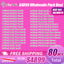 HiArt Hair 80 PCS Wholesale Pack Deal Free Shipping