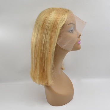 #27/613 Straight 13x4 Transparent Bob Wig