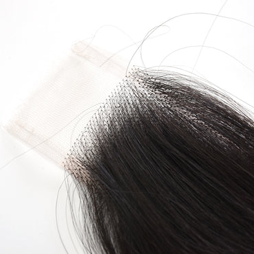 Straight 2x6 HD Lace Closure Natural Color Hair