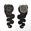 HiArt Hair Virgin Body Wave Human Hair 4x4 Transparent Lace Closure Fast Shipping