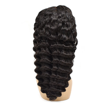 Deep Wave 5x5 HD Glueless Lace Closure 200% Wig Human Hair