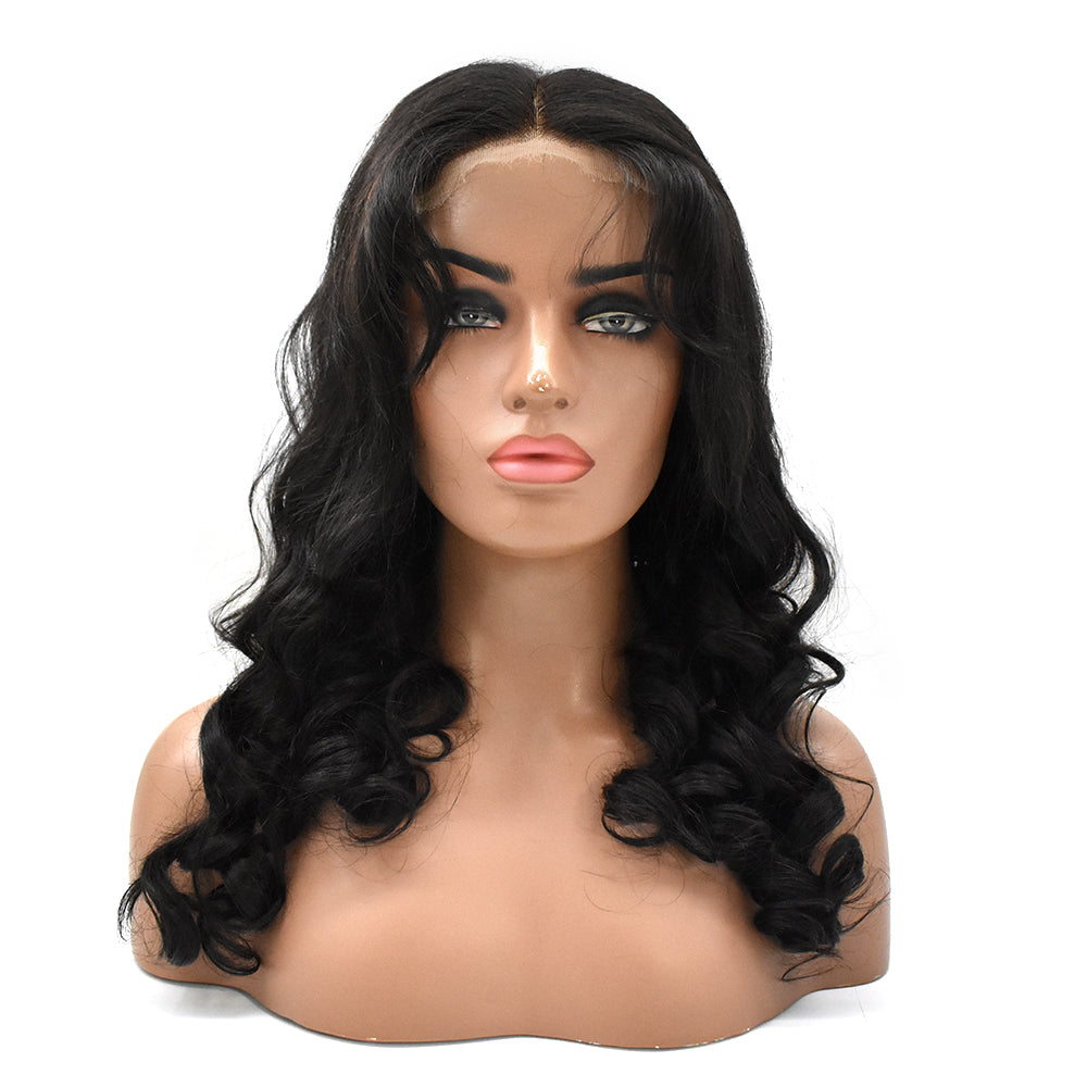 HiArt Hair Virgin Loose Wavy Human Hair 5x5 HD Lace 200% High Density Wig (Ready) (Babyhair) Fast Shipping