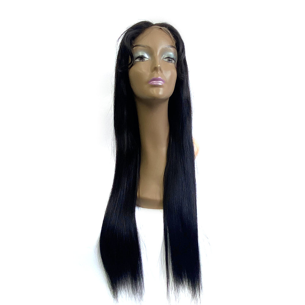 HiArt Hair Virgin Straight Human Hair 5x5 HD Lace 200% High Density Wig (Ready) (Babyhair) Fast Shipping