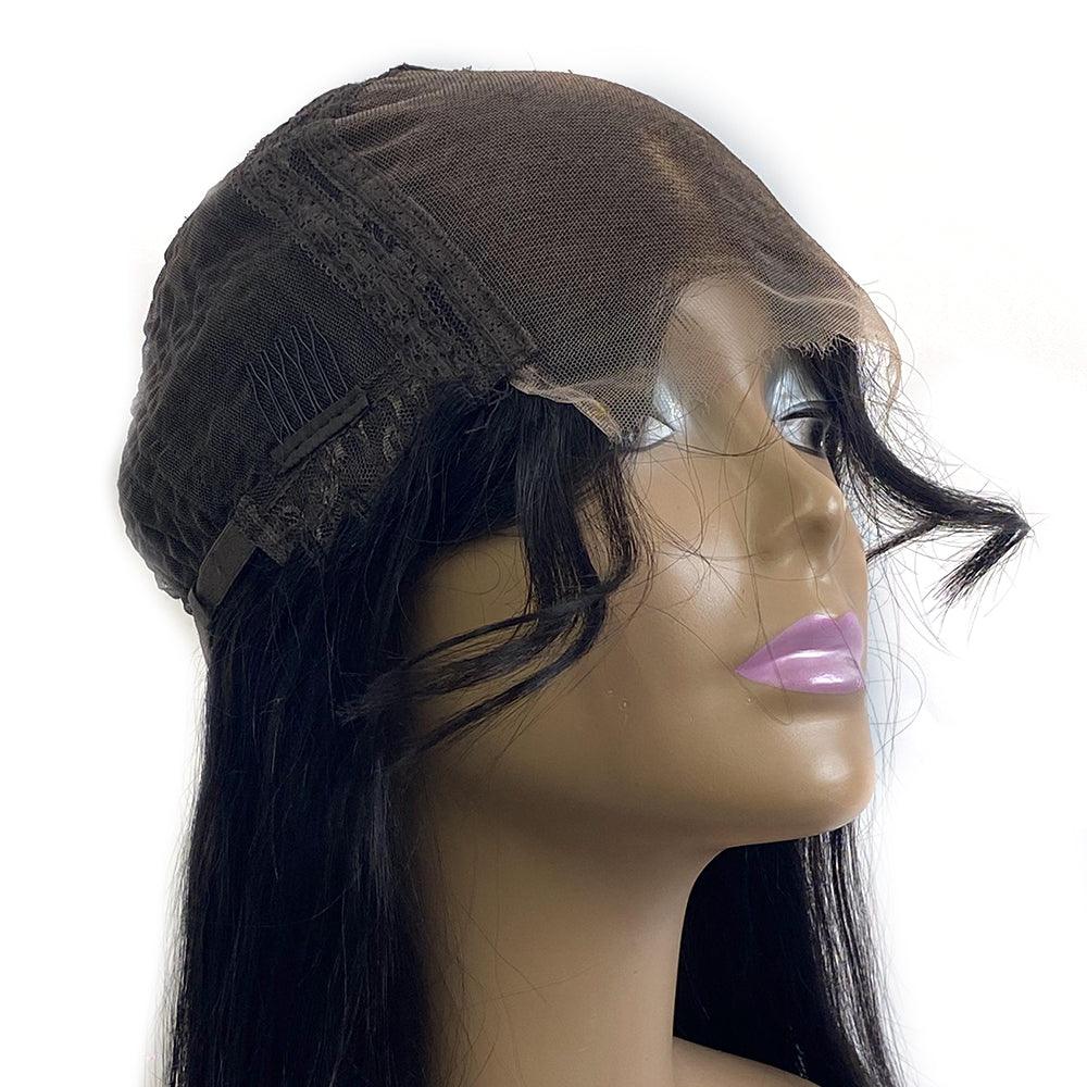 HiArt Hair Straight Raw Hair 5x5 HD Lace 200% High Density Wig (Ready) (Babyhair) Fast Shipping