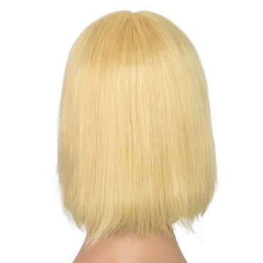 Blond #613 hair 5x5 HD Bob Wig