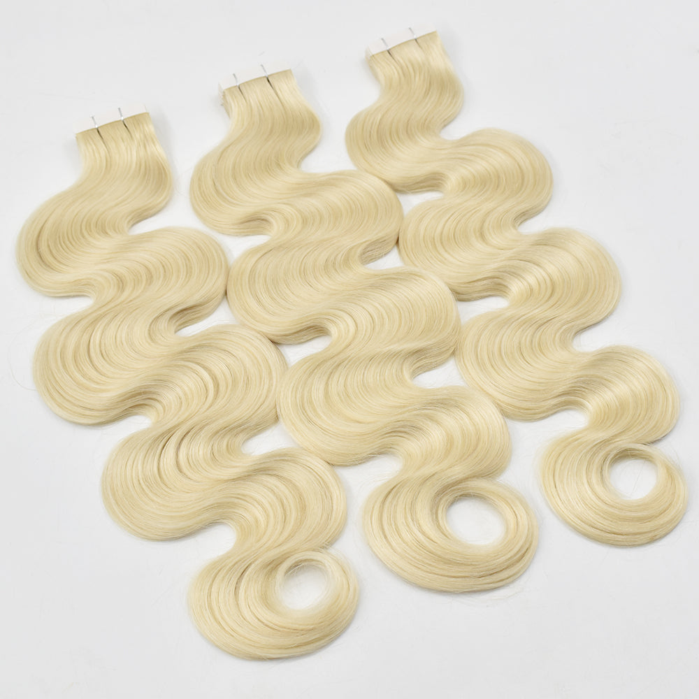 HiArt Hair 613 Blonde Body Wave Tape In Hair Extensions For Black Women Fast Shipping