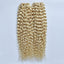 HiArt Hair Virgin Brazilian Blonde Color 613 Curly Hair Weaving Human Hair Bundles Fast Shipping