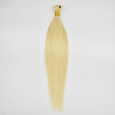 HiArt Hair Virgin Brazilian Blonde Color 613 Straight Hair Weaving Human Hair Bundles Fast Shipping