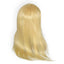 HiArt Hair Virgin Blonde Color 613 Straight Human Hair 13x4 Transparent Lace Wig Fast Shipping