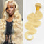 HiArt Hair Virgin Brazilian Blonde Color 613 Body Wave Hair Weaving Human Hair Bundles Fast Shipping