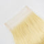 HiArt Hair Virgin Blonde Color 613 Straight Human Hair 4x4 Transparent Lace Closure Fast Shipping