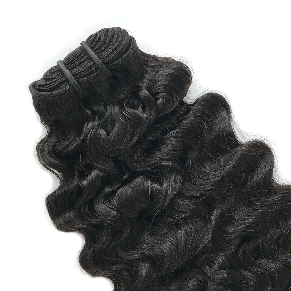 HiArt Hair Virgin Burmese Curl Hair Weaving Human Hair Bundles Fast Shipping