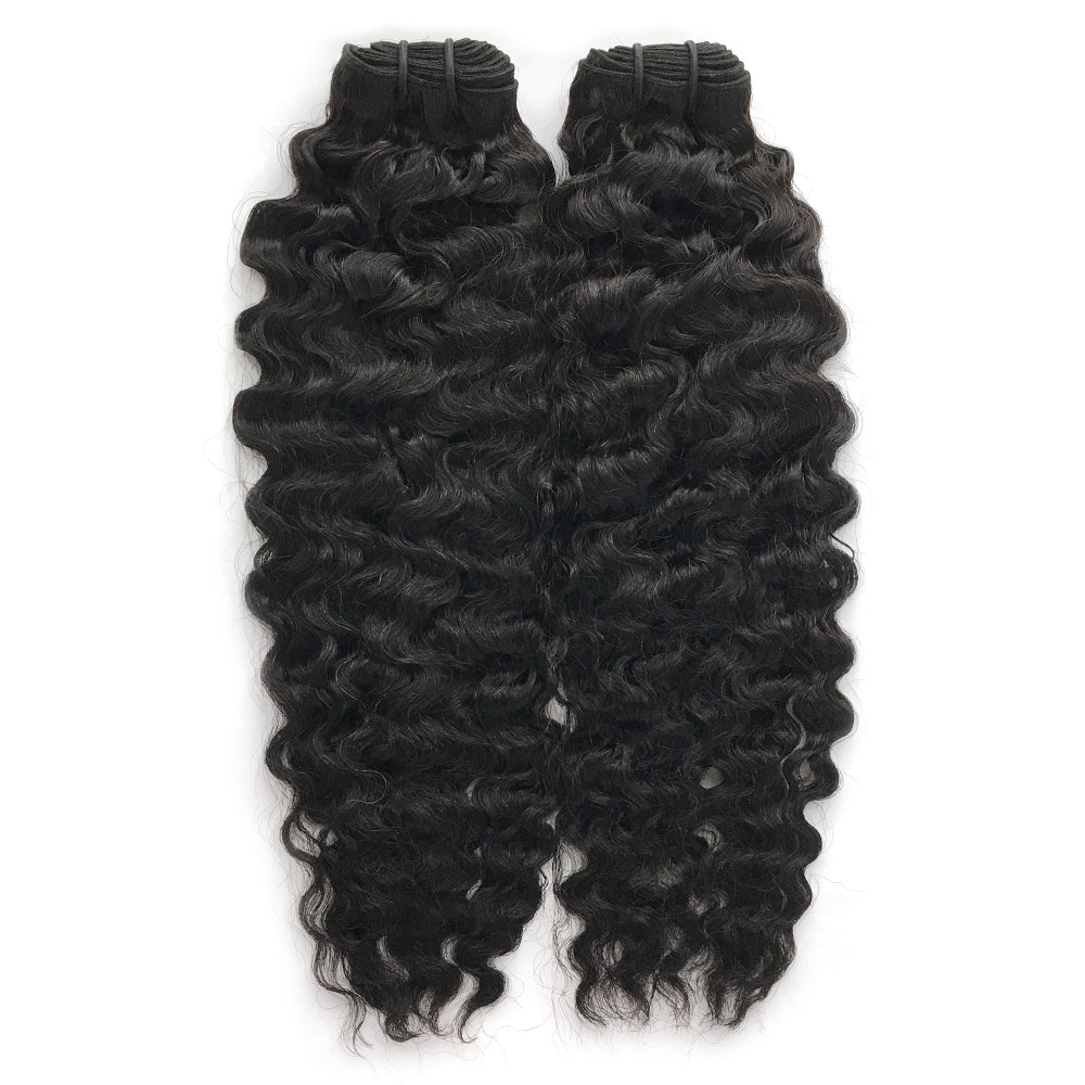 HiArt Hair Virgin Burmese Curl Hair Weaving Human Hair Bundles Fast Shipping