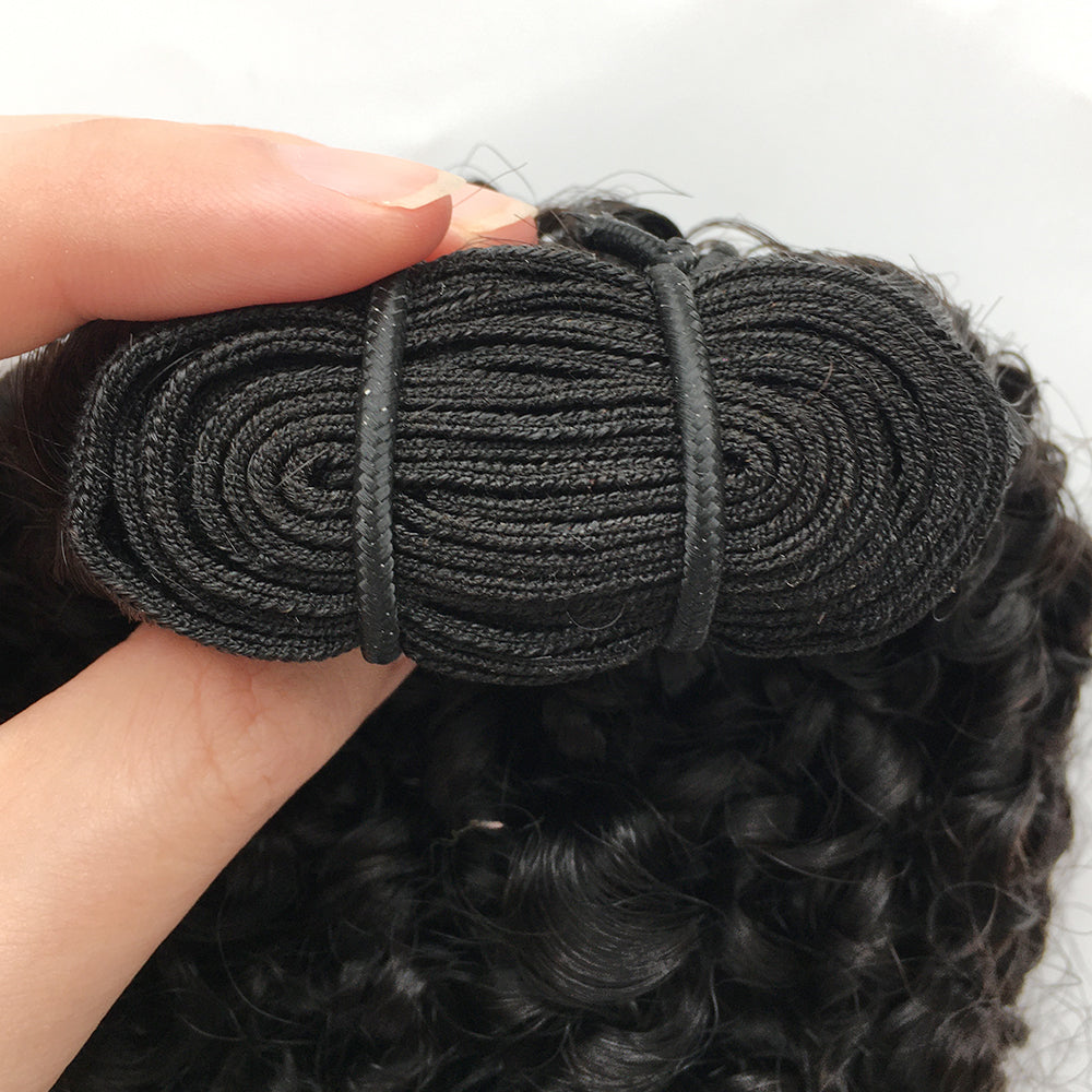 HiArt Hair Virgin Cambodia Curl Hair Weaving Human Hair Bundles Fast Shipping