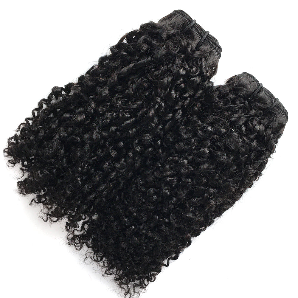 HiArt Hair Virgin Cambodia Curl Hair Weaving Human Hair Bundles Fast Shipping