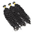 HiArt Hair Virgin Brazilian Curly Flat Tip Hair Extensions For Black Women Fast Shipping