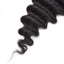 HiArt Hair Virgin Brazilian Deep Wave Flat Tip Hair Extensions For Black Women Fast Shipping