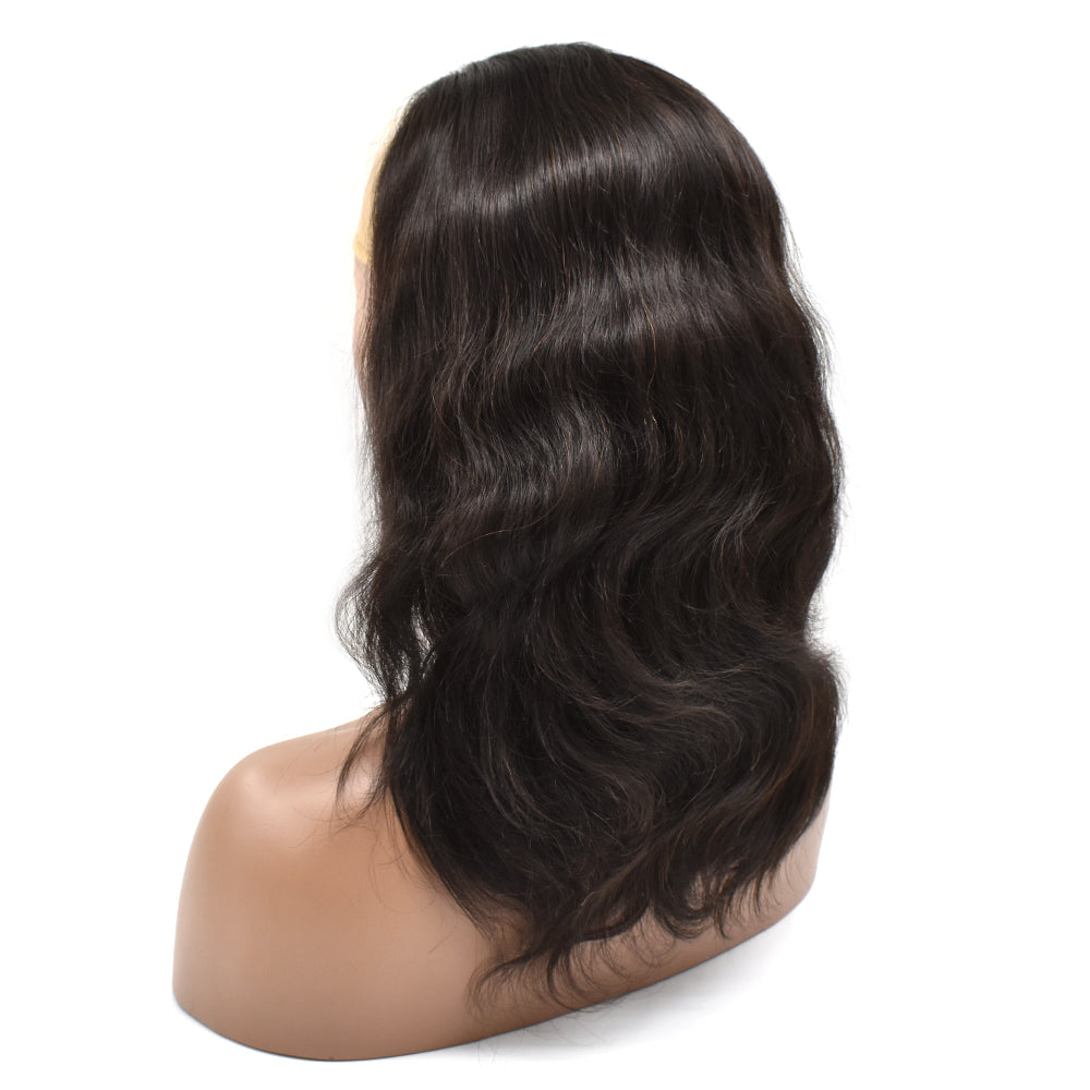 HiArt Hair Virgin Body Wave Human Hair HD Full Lace Wig Fast Shipping