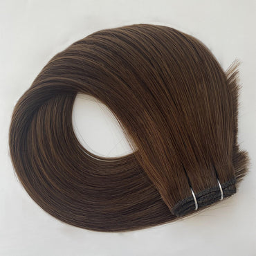 Straight Machine Weft 100g Cuticle Virgin Human Hair