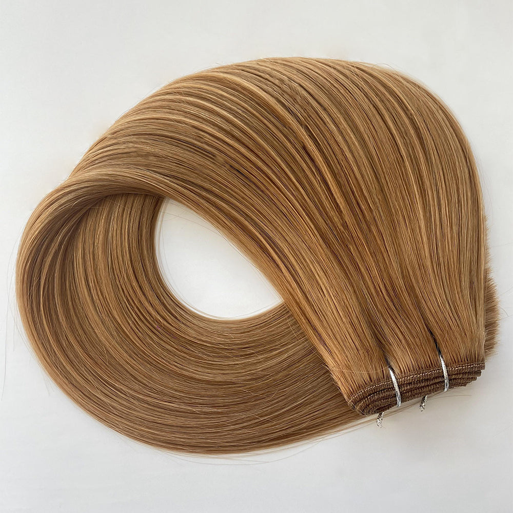 Straight Machine Weft 100g Cuticle Virgin Human Hair