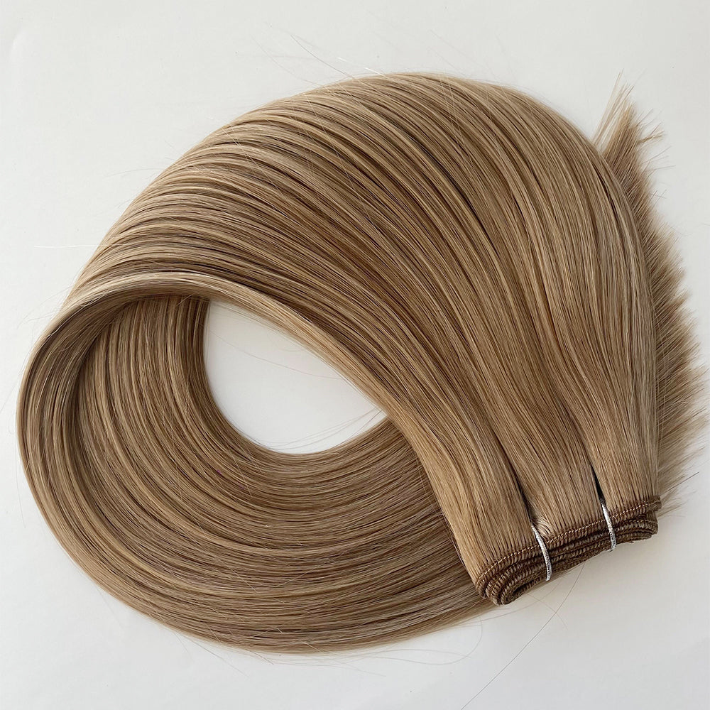 Straight Machine Weft 100g Cuticle Virgin Human Hair