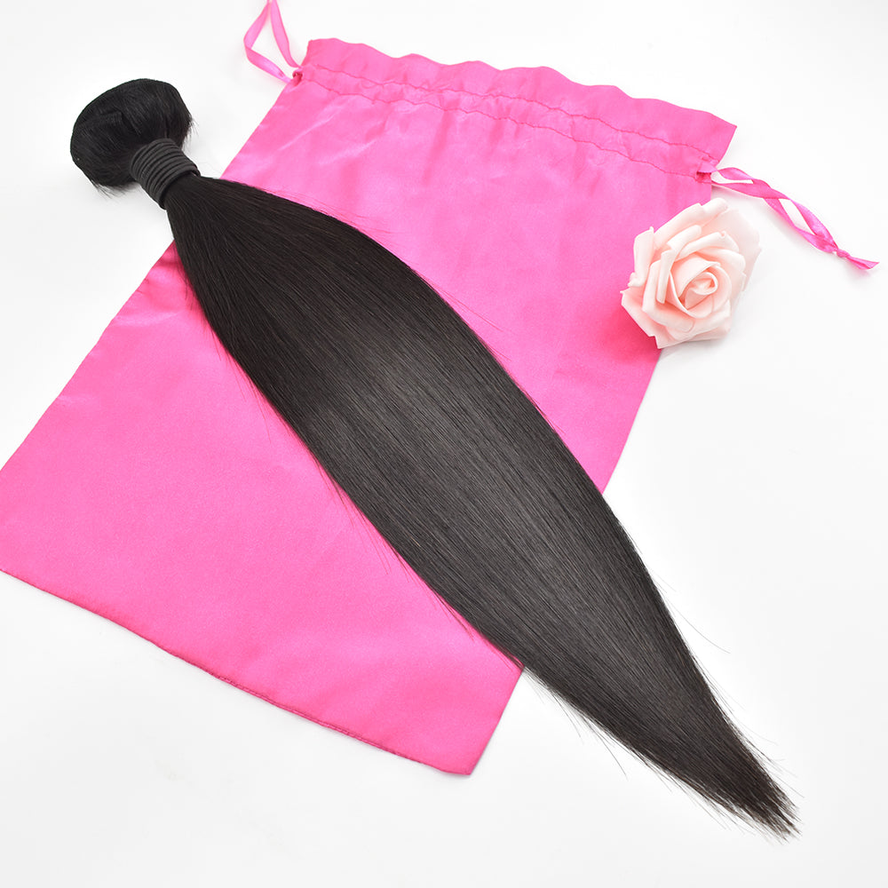 HiArt Hair Virgin Malaysian Straight Hair Weaving Human Hair Bundles Fast Shipping