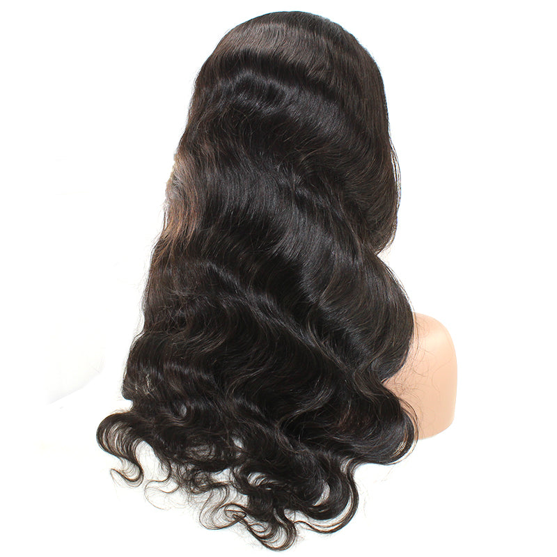 HiArt Hair Virgin Body Wave Human Hair 13x6 HD Lace Wig Fast Shipping