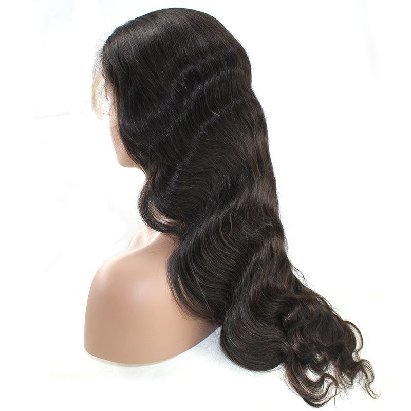 HiArt Hair Virgin Body Wave Human Hair 13x4 Transparent Lace Wig Fast Shipping