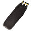 HiArt Hair Virgin Brazilian Straight Flat Tip Hair Extensions For Black Women Fast Shipping