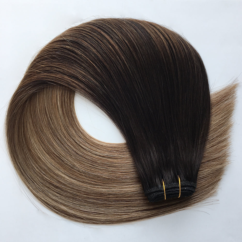 #2T6/18 Color Brazilian Straight Hair Bundles