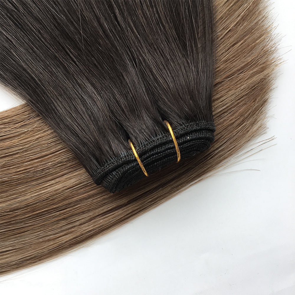 #2T6/18 Color Brazilian Straight Hair Bundles