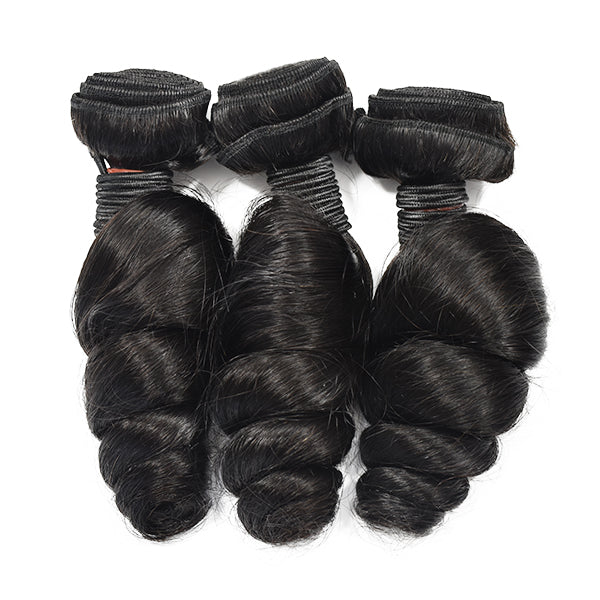 HiArt Hair Virgin Brazilian Loose Wave Hair Weaving Human Hair Bundles Fast Shipping