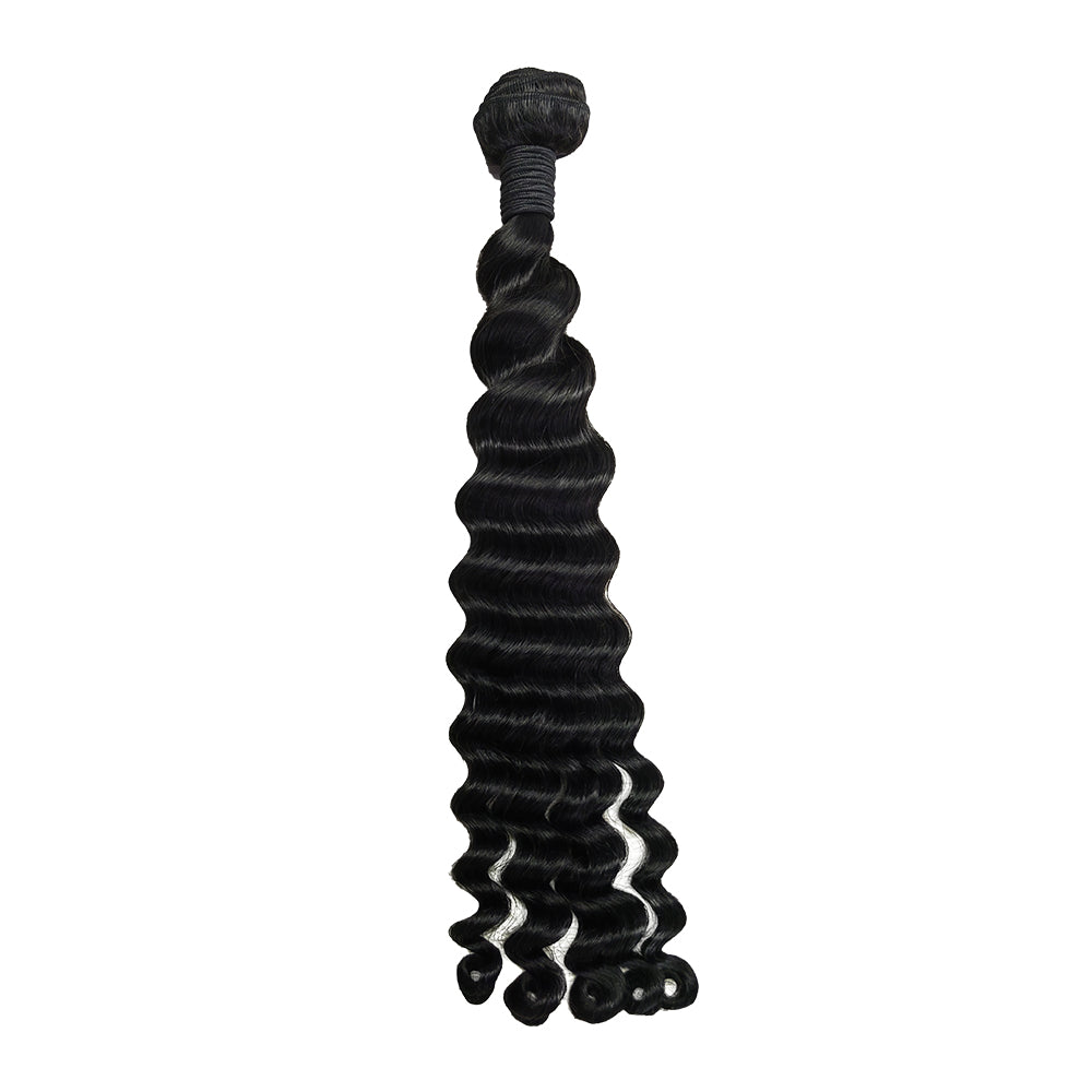 HiArt Hair Virgin Brazilian Loose Deep Wave Hair Weaving Human Hair Bundles Fast Shipping